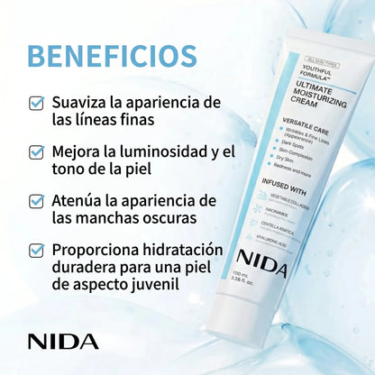 NIDA: Tu secreto para una piel perfecta, suave y joven sin esfuerzo.